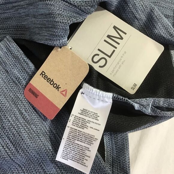 New Reebok One Series Long Sleeve 1/2 Zip Hoodie - Picture 4 of 7